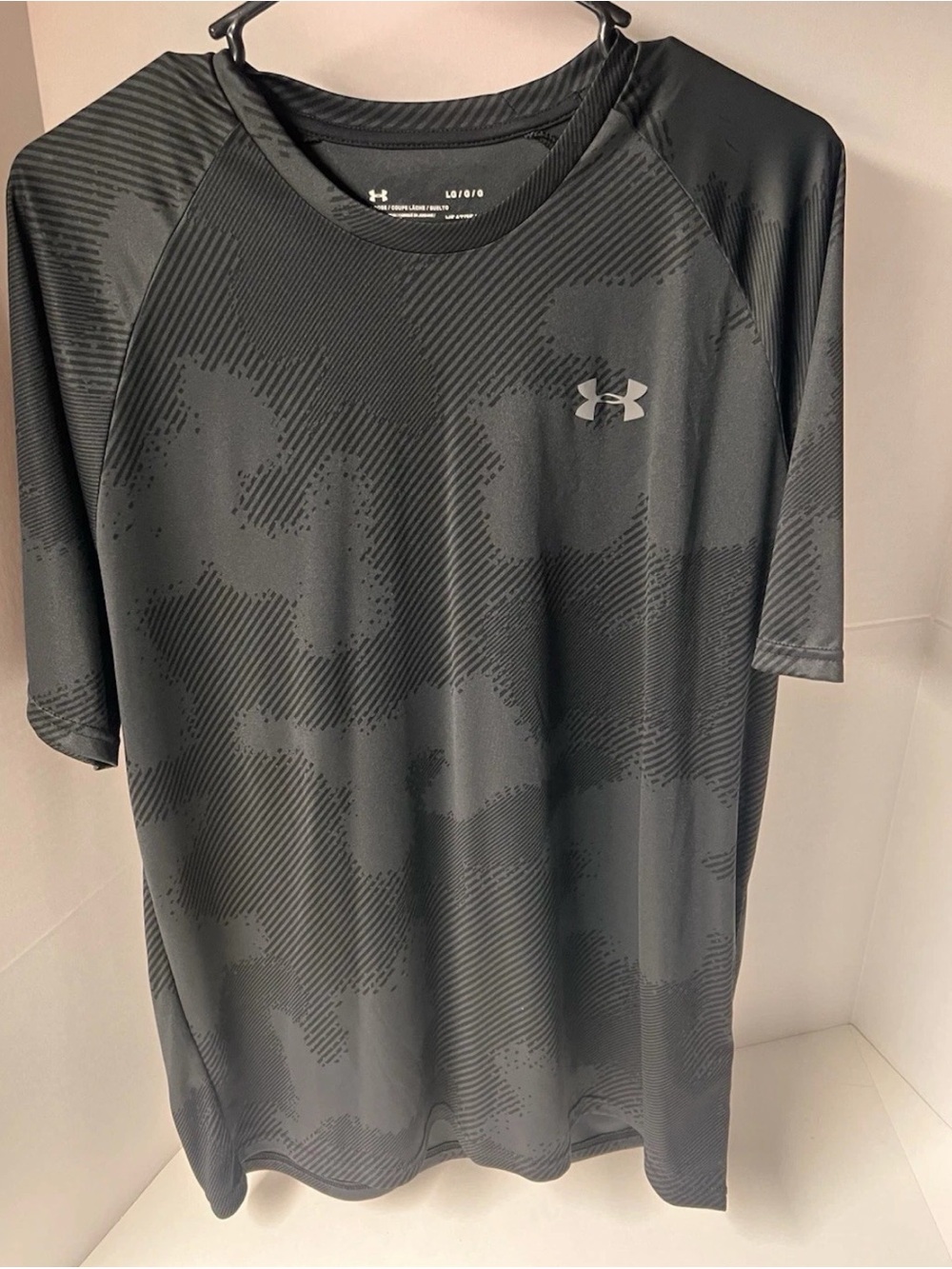 LG Men’s Short Sleeve Performance Tee - Black Camo
